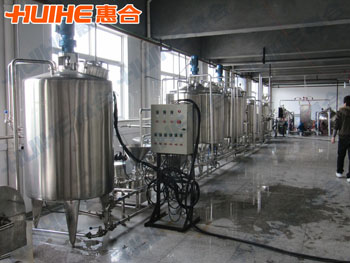 exquisite show take an example of Corn Juice Production Line (Homogenization & Sterilization Section)  real photos,let customers understanding of our products more intuitive!